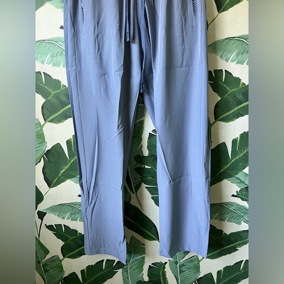 Blue Drawstring Activewear Pants Size M NWOT - Picture 4 of 7